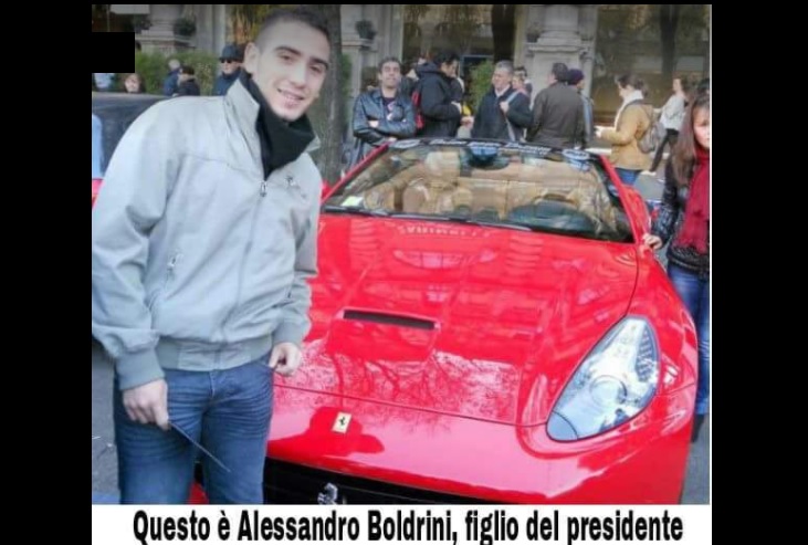 Lui è Alessandro Boldrini, figlio di Laura: la nuova bufala Facebook sul concessionario di auto