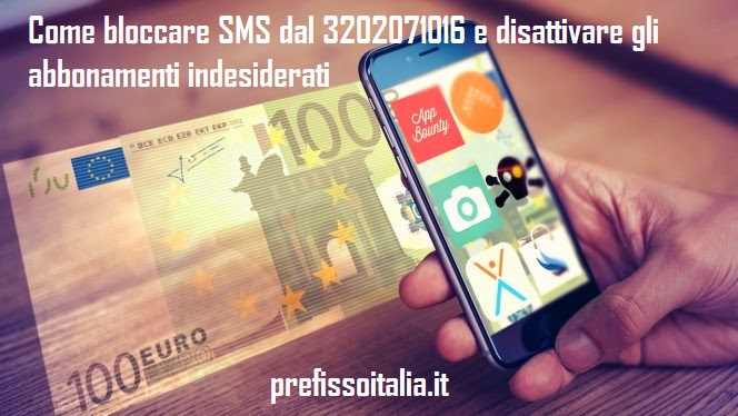 L'sms con attivazione abbonamento dal 3202071016 è una truffa? Ecco come disattivare questi servizi